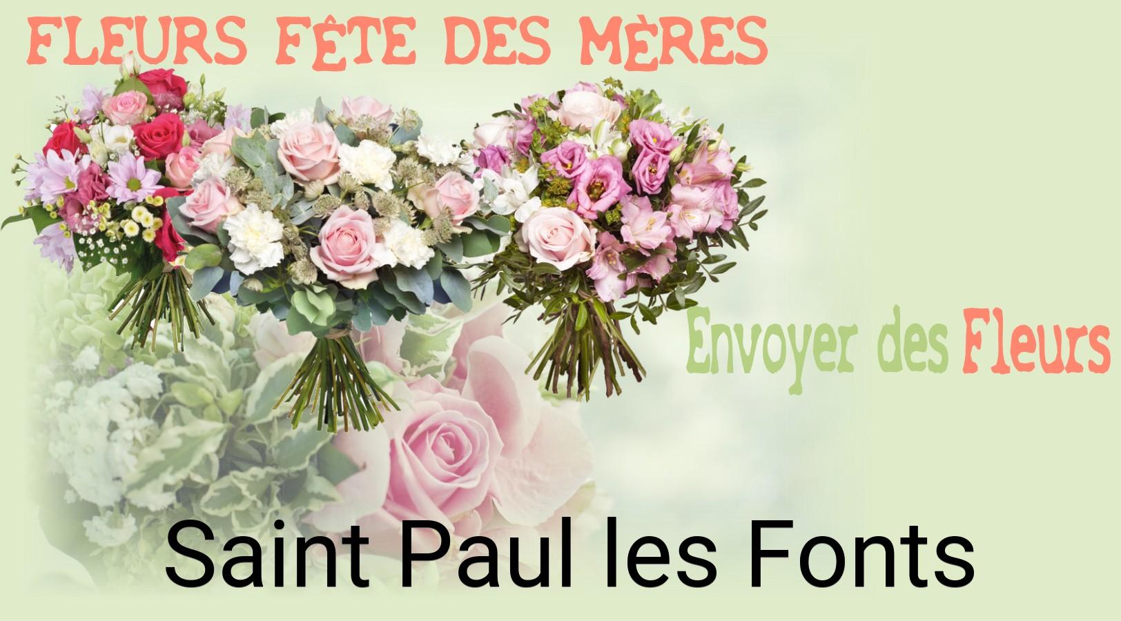Bouquet de Fête des Mères livré à Saint-Paul-les-Fonts